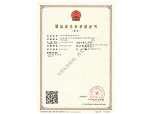 全网担保网建设施工劳务资质证书